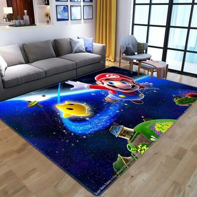 Teppich Super Mario Galaxy 60cm*40cm rutschfest