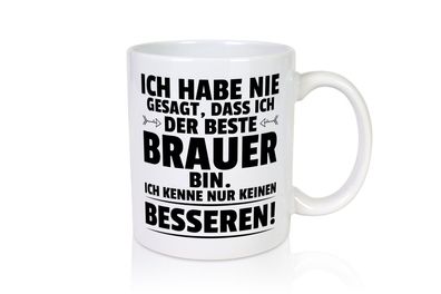 Der Beste Brauer | Bier Brauer | Brauerei - Tasse Weiß