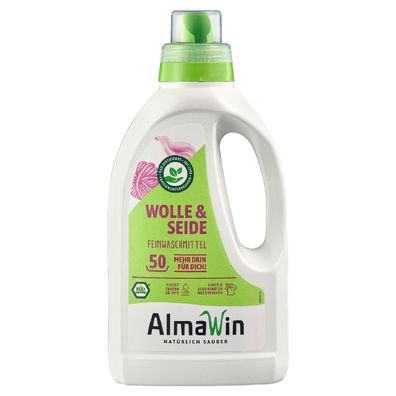 AlmaWin 3x Wolle & Seide Feinwaschmittel 0,75l