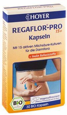 HOYER Regaflor-pro Kapseln Bio 12g