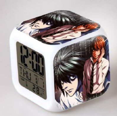 Anime/Manga Deathnote - Digitaluhr / Wecker (Licht+Temperatur+Datum)