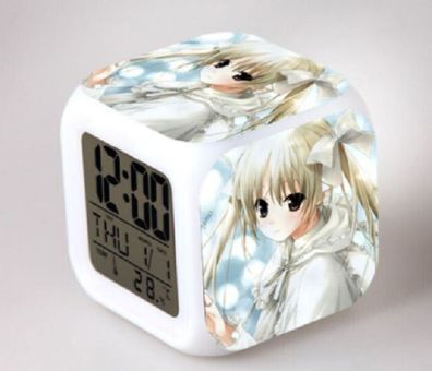 Anime/Manga Yosuga No Sora - Digitaluhr / Wecker + Licht + Temperatur + Datum