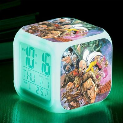 Anime/Manga One Punch Man Digitaluhr / Wecker