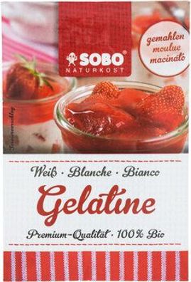 SOBO Naturkost KG Bio Gelatine, gemahlen 9g