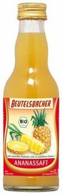 Beutelsbacher 3x Ananassaft 0,2l