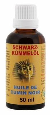 NaturGut Schwarzkümmelöl Nigella Sativa aus Ägypten kaltgepresst pur naturrein 50ml