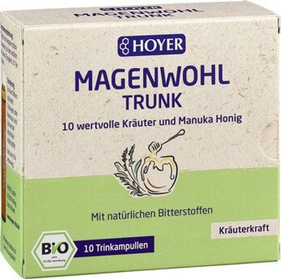 HOYER Magenwohl-Trunk Trinkampullen 100ml