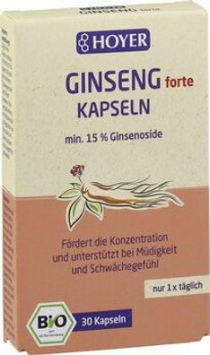 HOYER Ginseng Kapseln 13,4g