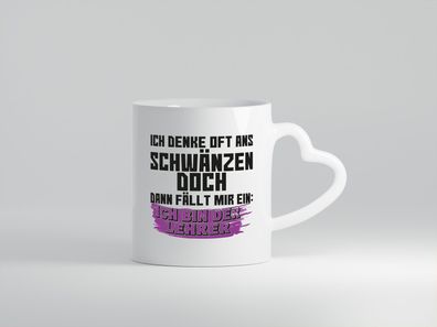 Ich bin der Lehrer | Beruf Tasse | Schule | Humor - Herz Tasse Weiß