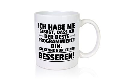 Der Beste Programmierer | Software Entwickler - Tasse Weiß