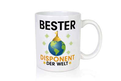 Welt Bester Disponent | Zuteiler - Tasse Weiß