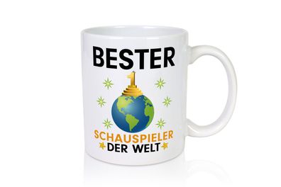 Welt Bester Schauspieler | Theater - Tasse Weiß