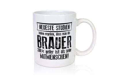 Neuste Studien: Brauer | Bier Brauer | Brauerei - Tasse Weiß