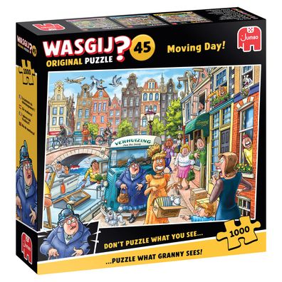 Wasgij Original 45, Umzugstag, 1000 Teile Puzzle