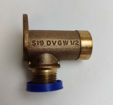 Geberit MeplaFix Wandscheibe 90° Universal (Rotguss) 57 mm 1/2" - 1/2" 602285001