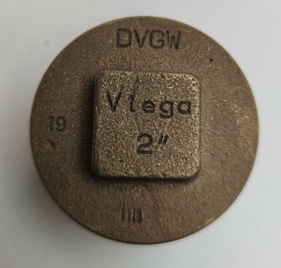 Viega Stopfen 2" DN 50 Modell 3291 vierkant 268213 Gewindefitting