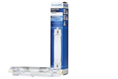 Philips Metallhalogendampflampe RX7s 6000lm 70 Watt/942 119,6mm