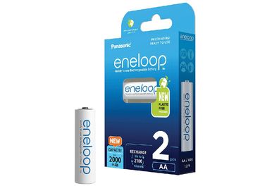 Panasonic Eneloop AA Akku 2000mAh 2er Blister