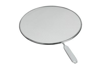 Metaltex Spritzschutzsieb Aluminium/Streckmetall Ø33cm