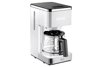 GRAEF FK401EU Kaffeemaschine 10 Tassen 1000Watt weiß