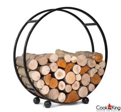 TOP Exklusives Kaminholzregal Brennholzregal Kaminholz Holzregal * Ø 80cm