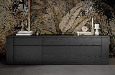 Kommode Modern Sideboard Wohnzimmer Holzschrank Schrank Holz Anrichte Neu