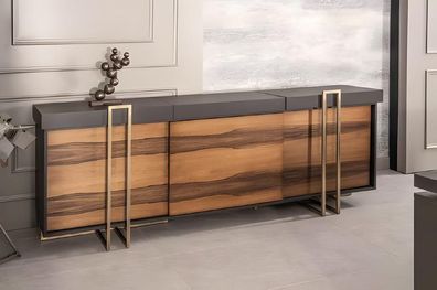 Sideboard Kommode Schrank Konsole Anrichte Büromöbel 230Cm Xxl Kommoden Schränke