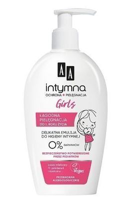 AA Intimschutz & Pflege Creme-Emulsion für Mädchen 0%, 300 ml