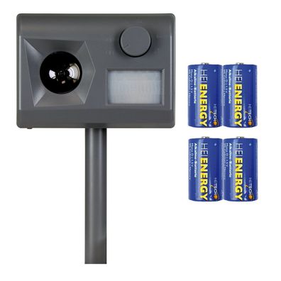 Weitech Garden Protector 3 - inklusive 4 Mono/D Batterien