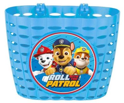 Kinder Fahrradkorb Lenkerkorb "Paw Patrol Boys", hellblau, für Dino & Co