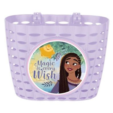 Disney Fahrradkorb Lenkerkorb WISH: Magic is every WISH - lila