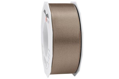 Pattberg Doppelsatinband 40mm 25m taupe