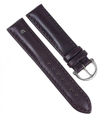 Maurice Lacroix Galant Uhrenarmband Kalbsleder matt dunkelbraun 20mm