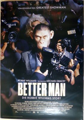 Better Man - Die Robbie Williams Story - Original Kinoplakat A0 - Filmposter