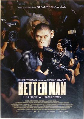 Better Man - Die Robbie Williams Story - Original Kinoplakat A1 - Filmposter