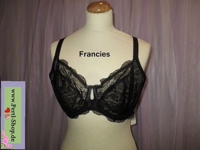 Spitzen BH, Schwarz, Bügel, Neu, Freya, Francies 70 H 65 G 65 H