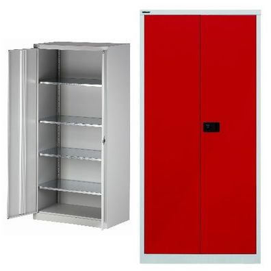 Flügeltürenschrank Universal für 5 OH • T 500 mm • Bisley HC782S4G-506