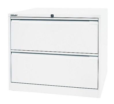 Hängeregistraturschrank Premium • 2-bahnig, DIN A4 • Bisley DF2-696