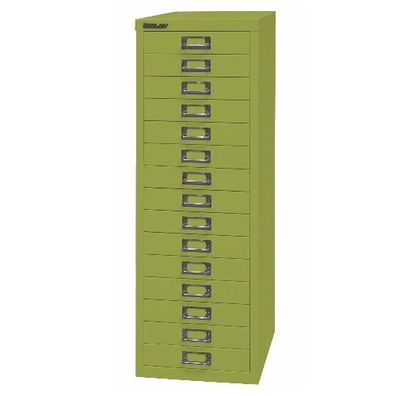 MultiDrawer™ Schubladenschrank • 15 Schübe á Höhe 51 mm • Bisley L3915-604