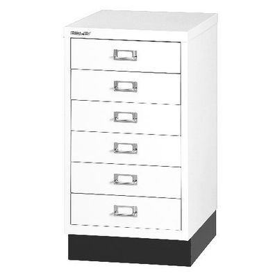 MultiDrawer™ Schubladenschrank • 6 Schübe á Höhe 87 mm • Bisley L29A36S-696