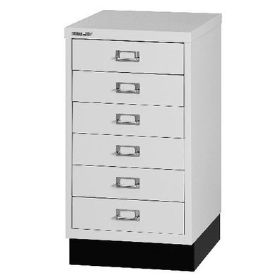 MultiDrawer™ Schubladenschrank • 6 Schübe á Höhe 87 mm • Bisley L29A36S-645