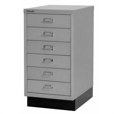 MultiDrawer™ Schubladenschrank • 6 Schübe á Höhe 87 mm • Bisley L29A36S-355