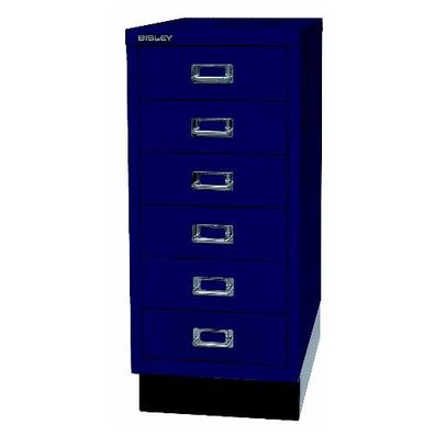 MultiDrawer™ Schubladenschrank • 6 Schübe á Höhe 87 mm • Bisley L296S-639