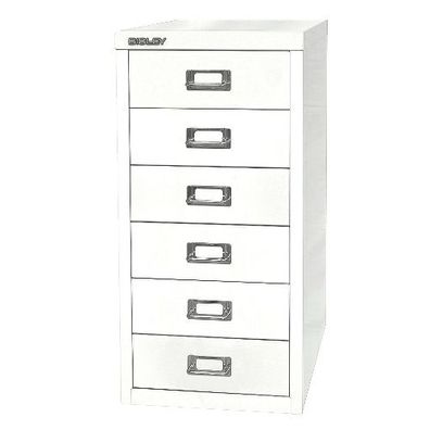 MultiDrawer™ Schubladenschrank • 6 Schübe á Höhe 87 mm • Bisley L296-696