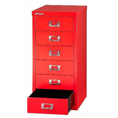 MultiDrawer™ Schubladenschrank • 6 Schübe á Höhe 87 mm • Bisley L296-670