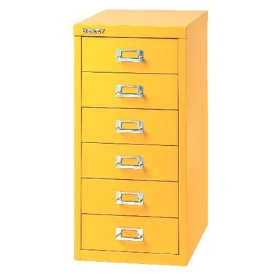 MultiDrawer™ Schubladenschrank • 6 Schübe á Höhe 87 mm • Bisley L296-641