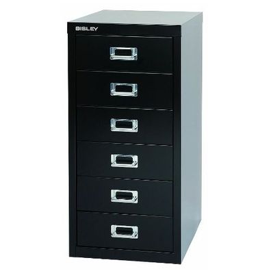 MultiDrawer™ Schubladenschrank • 6 Schübe á Höhe 87 mm • Bisley L296-633