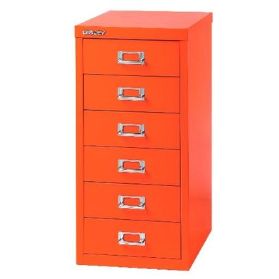 MultiDrawer™ Schubladenschrank • 6 Schübe á Höhe 87 mm • Bisley L296-603