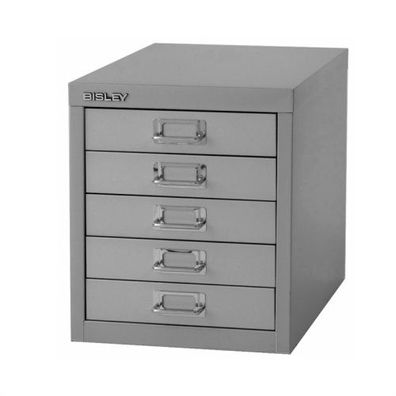 MultiDrawer™ Schubladenschrank • 5 Schübe á Höhe 51 mm • Bisley L125-355