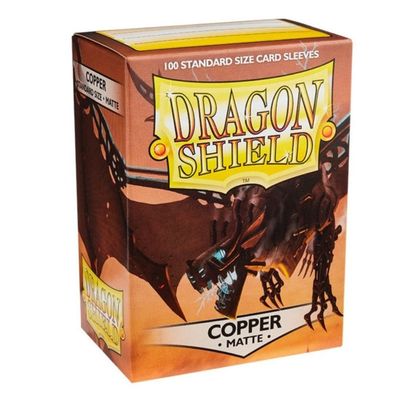 Dragon Shield Kartenhüllen 63 x 88mm Matte Sleeves Copper (100)